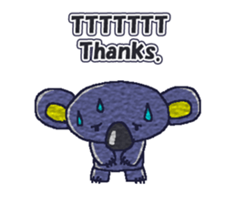 Shy Eucalyptus -kun(English) sticker #10411836