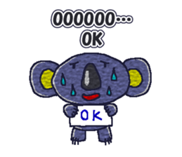 Shy Eucalyptus -kun(English) sticker #10411838