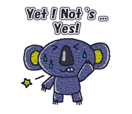 Shy Eucalyptus -kun(English) sticker #10411840