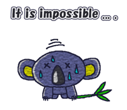 Shy Eucalyptus -kun(English) sticker #10411841