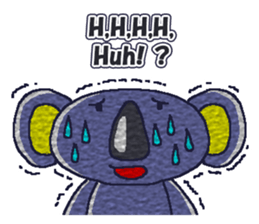 Shy Eucalyptus -kun(English) sticker #10411845