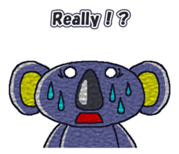 Shy Eucalyptus -kun(English) sticker #10411846