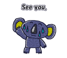 Shy Eucalyptus -kun(English) sticker #10411852