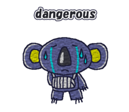 Shy Eucalyptus -kun(English) sticker #10411854