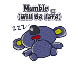 Shy Eucalyptus -kun(English) sticker #10411855