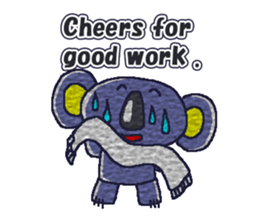 Shy Eucalyptus -kun(English) sticker #10411860