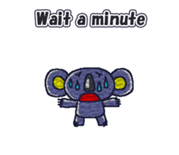 Shy Eucalyptus -kun(English) sticker #10411861