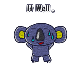 Shy Eucalyptus -kun(English) sticker #10411862