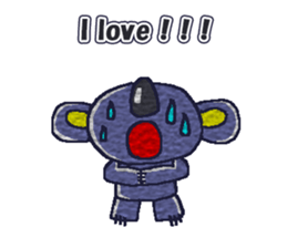 Shy Eucalyptus -kun(English) sticker #10411863