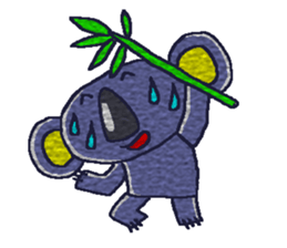 Shy Eucalyptus -kun(English) sticker #10411871