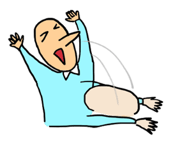 Mr. Bold in the Office sticker #10412313