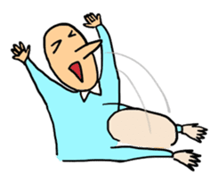 Mr. Bold in the Office sticker #10412313