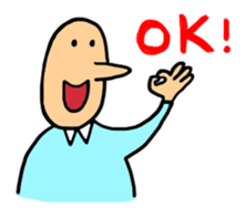 Mr. Bold in the Office sticker #10412314