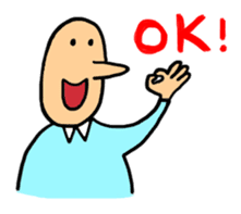 Mr. Bold in the Office sticker #10412314