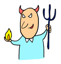 Mr. Bold in the Office sticker #10412327