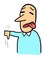 Mr. Bold in the Office sticker #10412339