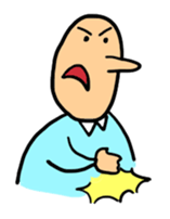 Mr. Bold in the Office sticker #10412344