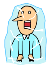 Mr. Bold in the Office sticker #10412346