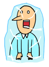 Mr. Bold in the Office sticker #10412346