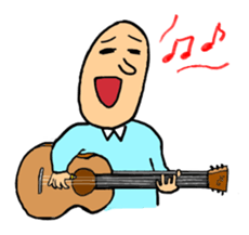 Mr. Bold in the Office sticker #10412350