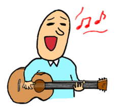 Mr. Bold in the Office sticker #10412350