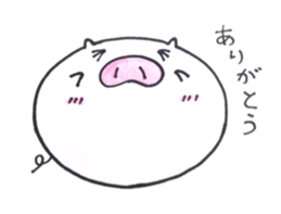 tamabuta sticker #10412515