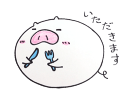 tamabuta sticker #10412518