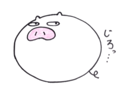 tamabuta sticker #10412525