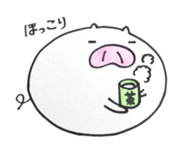 tamabuta sticker #10412532