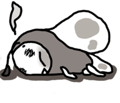 Heartwarming butterfly sticker #10413016