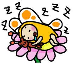 Heartwarming butterfly sticker #10413027