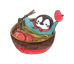 cute penguin MOCHI!!!! sticker #10413712