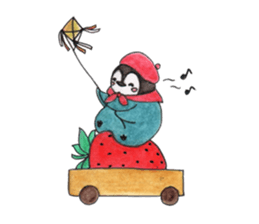 cute penguin MOCHI!!!! sticker #10413713