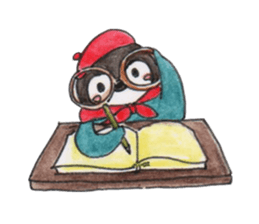 cute penguin MOCHI!!!! sticker #10413715