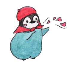 cute penguin MOCHI!!!! sticker #10413716