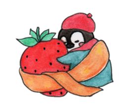 cute penguin MOCHI!!!! sticker #10413717