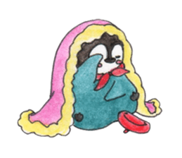cute penguin MOCHI!!!! sticker #10413718