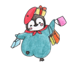 cute penguin MOCHI!!!! sticker #10413720