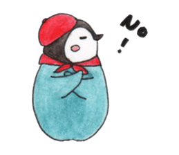 cute penguin MOCHI!!!! sticker #10413721