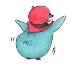 cute penguin MOCHI!!!! sticker #10413722