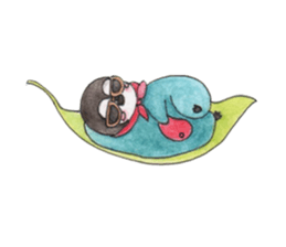 cute penguin MOCHI!!!! sticker #10413728