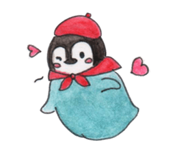 cute penguin MOCHI!!!! sticker #10413729