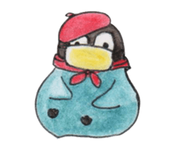 cute penguin MOCHI!!!! sticker #10413734