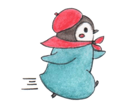 cute penguin MOCHI!!!! sticker #10413739