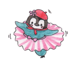 cute penguin MOCHI!!!! sticker #10413740