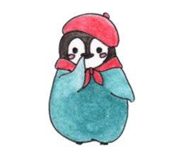 cute penguin MOCHI!!!! sticker #10413741