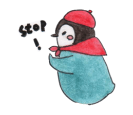 cute penguin MOCHI!!!! sticker #10413742