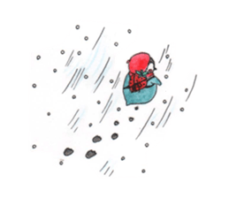 cute penguin MOCHI!!!! sticker #10413743