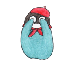 cute penguin MOCHI!!!! sticker #10413745