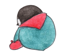 cute penguin MOCHI!!!! sticker #10413746